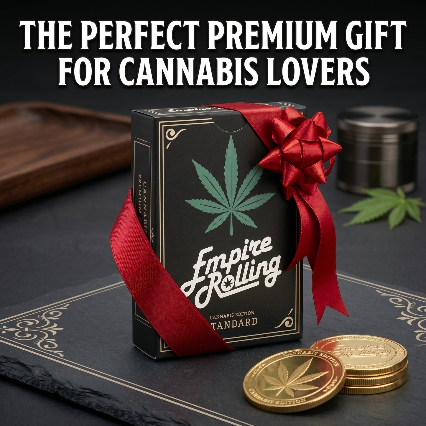 Shuffle Club Co Cannabis Playing Cards – Empire Rolling Edition | Premium Adult Poker & Blackjack Cards for Collectors & Game Night