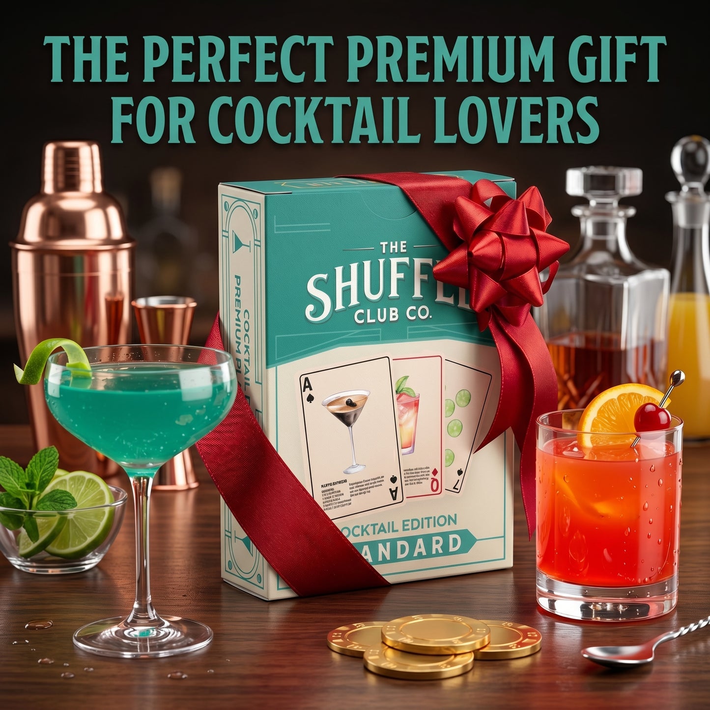 Cocktail Edition Premium Playing Cards – Shuffle Club