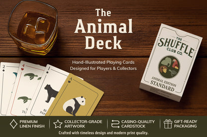 Animal Themed Playing Cards (Standard)