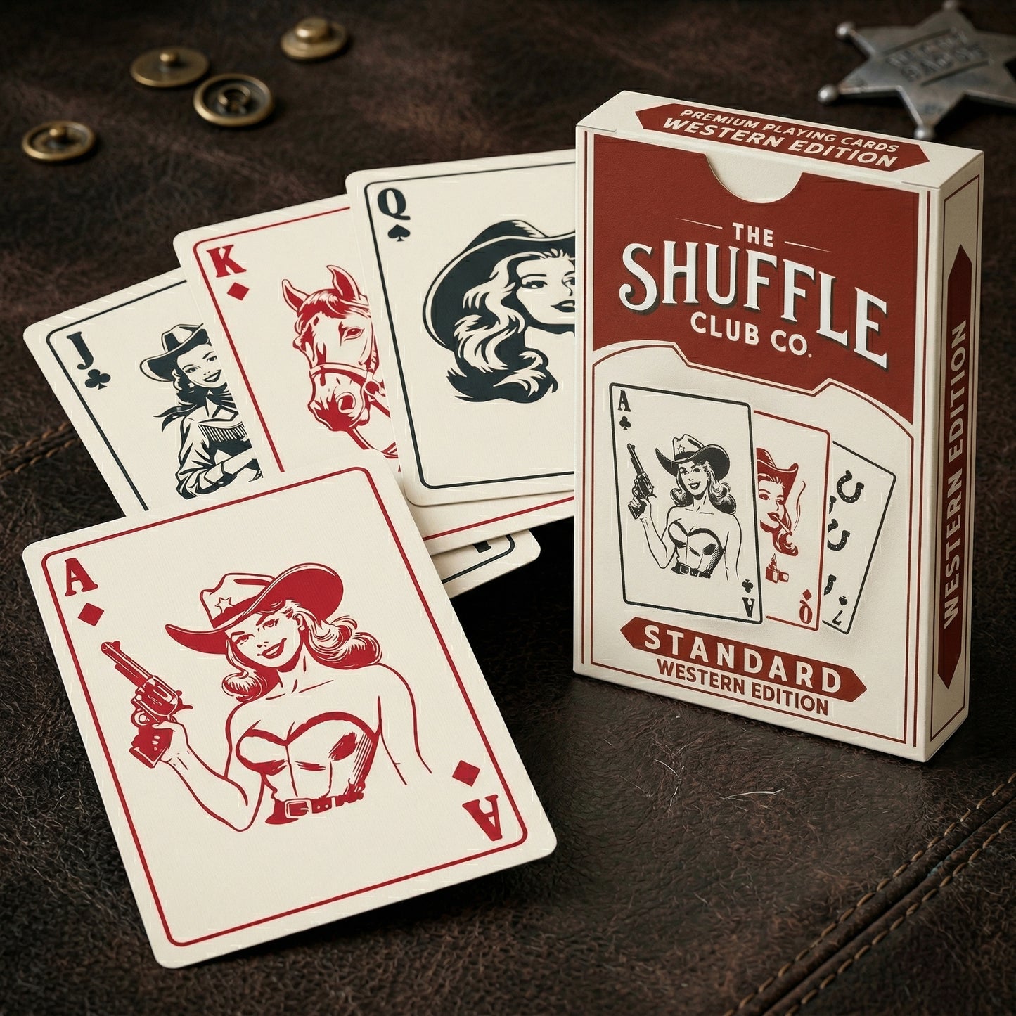 Western Edition Premium Playing Cards – Shuffle Club