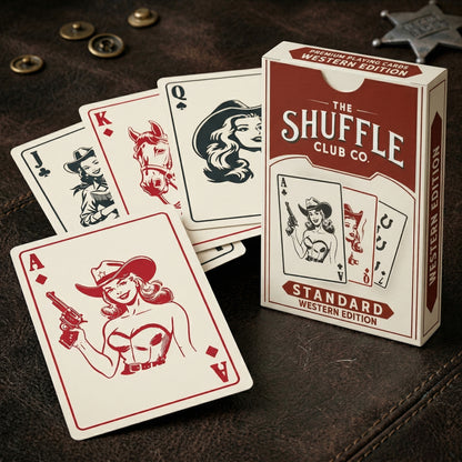 Western Edition Premium Playing Cards – Shuffle Club