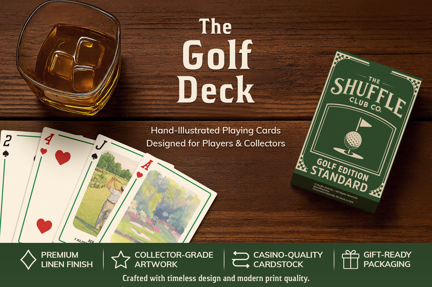 Golf Edition Playing Cards