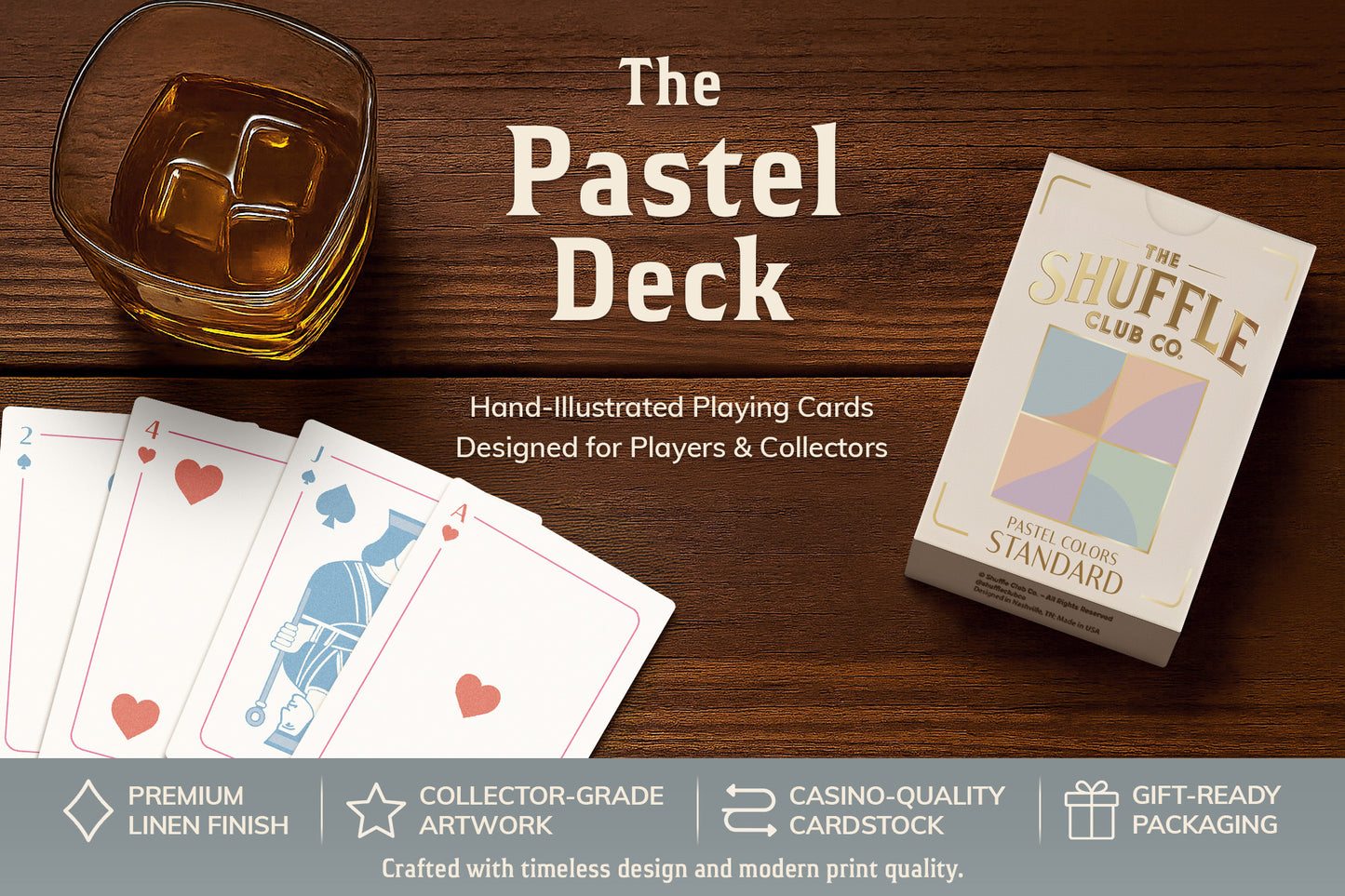 Pastel Colored Playing Cards (Standard)