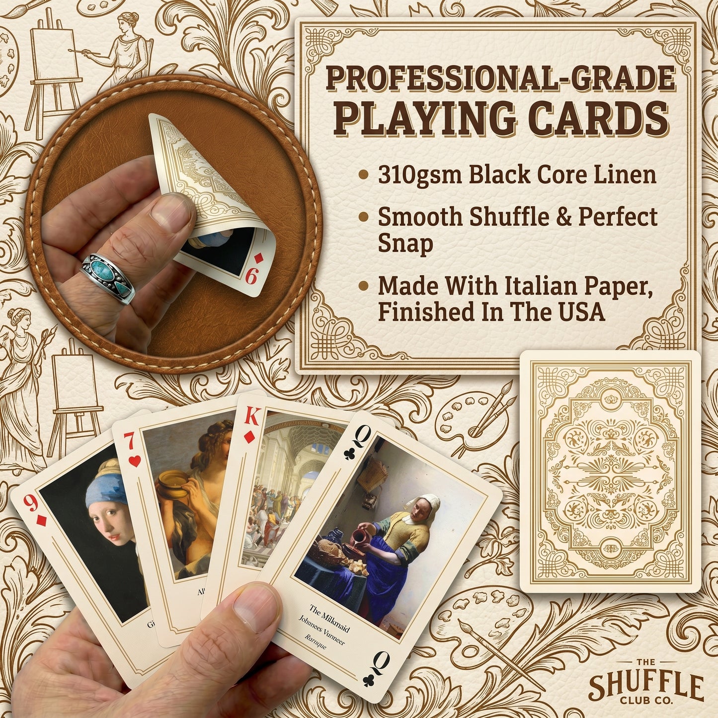 Shuffle Club Fine Art Edition Playing Cards product view 2