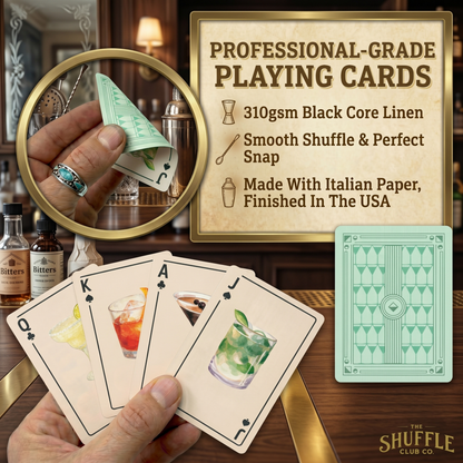 Cocktail Edition Premium Playing Cards – Shuffle Club