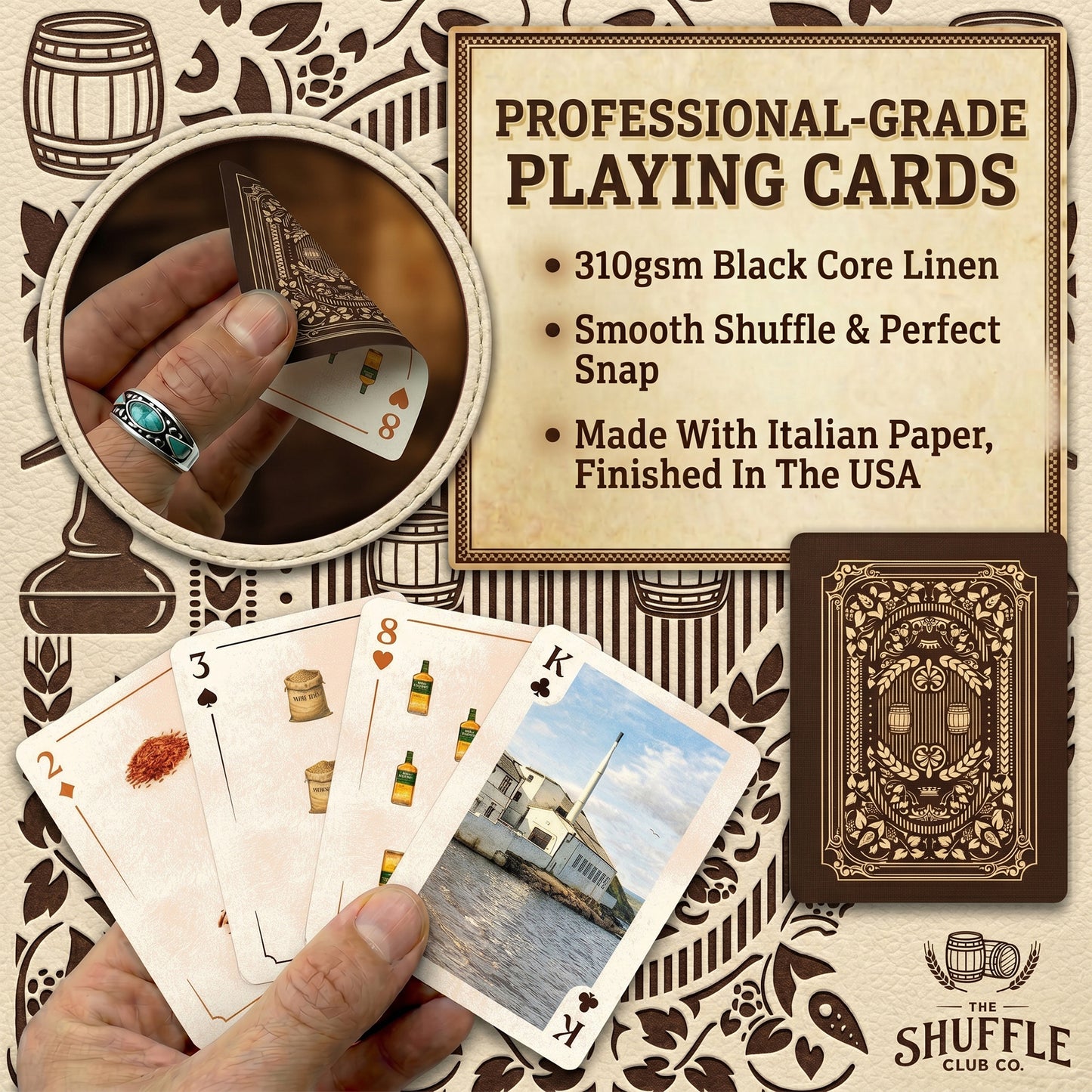 Shuffle Club Bourbon Playing Cards product view 2