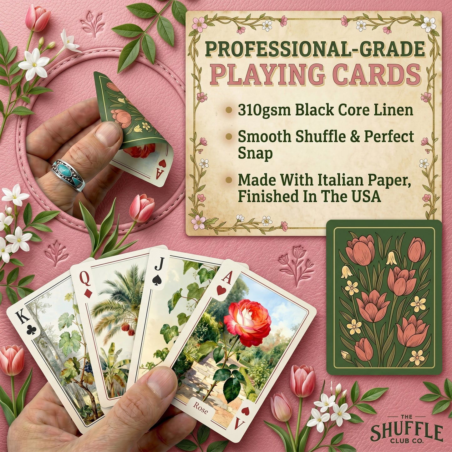 Shuffle Club Botanical Playing Cards product view 3