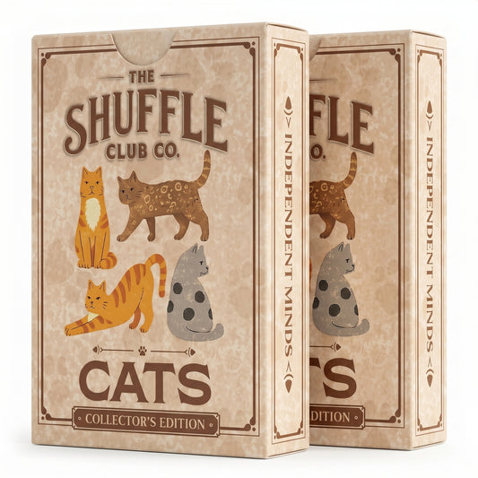 Shuffle Club Co Cat Playing Cards (Pack of 2)