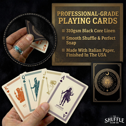 The Shuffle Club Co. – Mythology Edition Playing Cards (Standard)