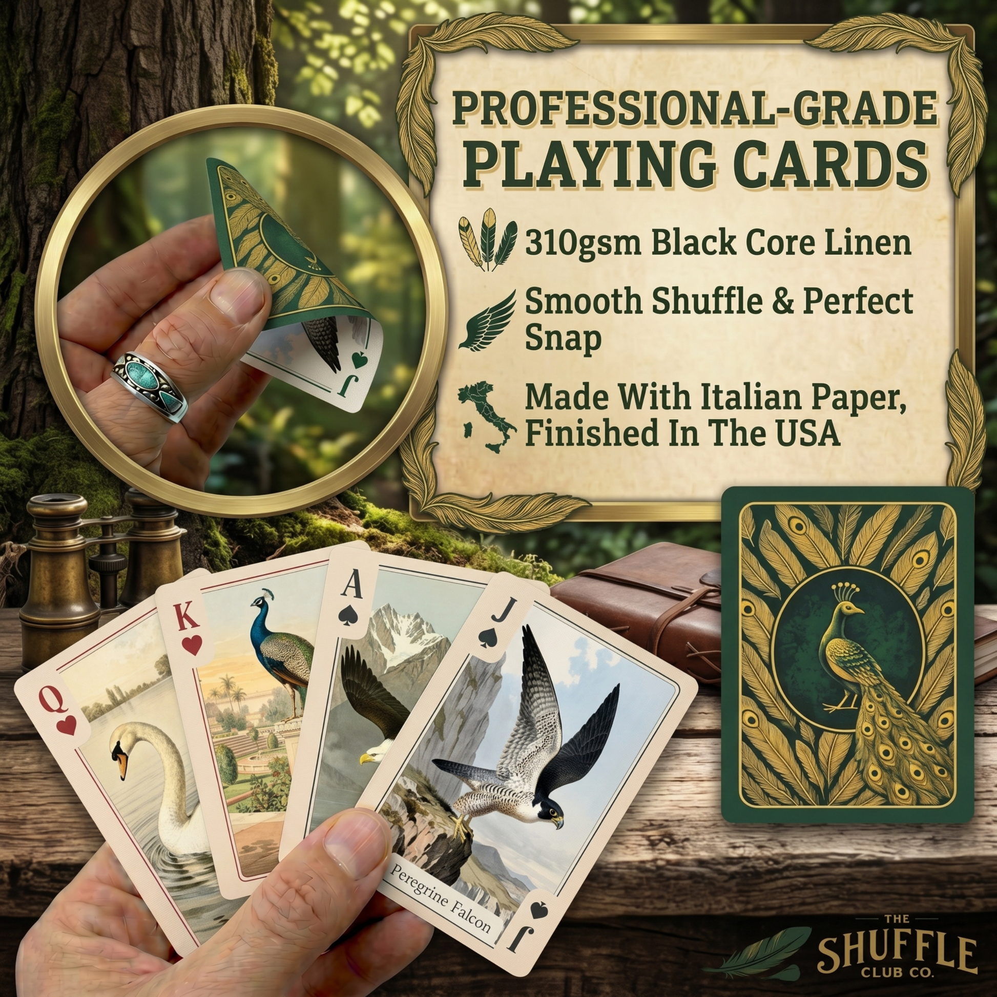 Shuffle Club Birds Playing Cards product view 3