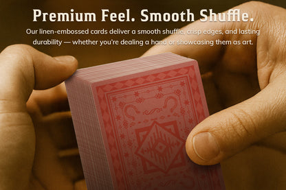 Western Playing Cards – Vintage Cowboy Deck with Custom Western Art & Premium Stock