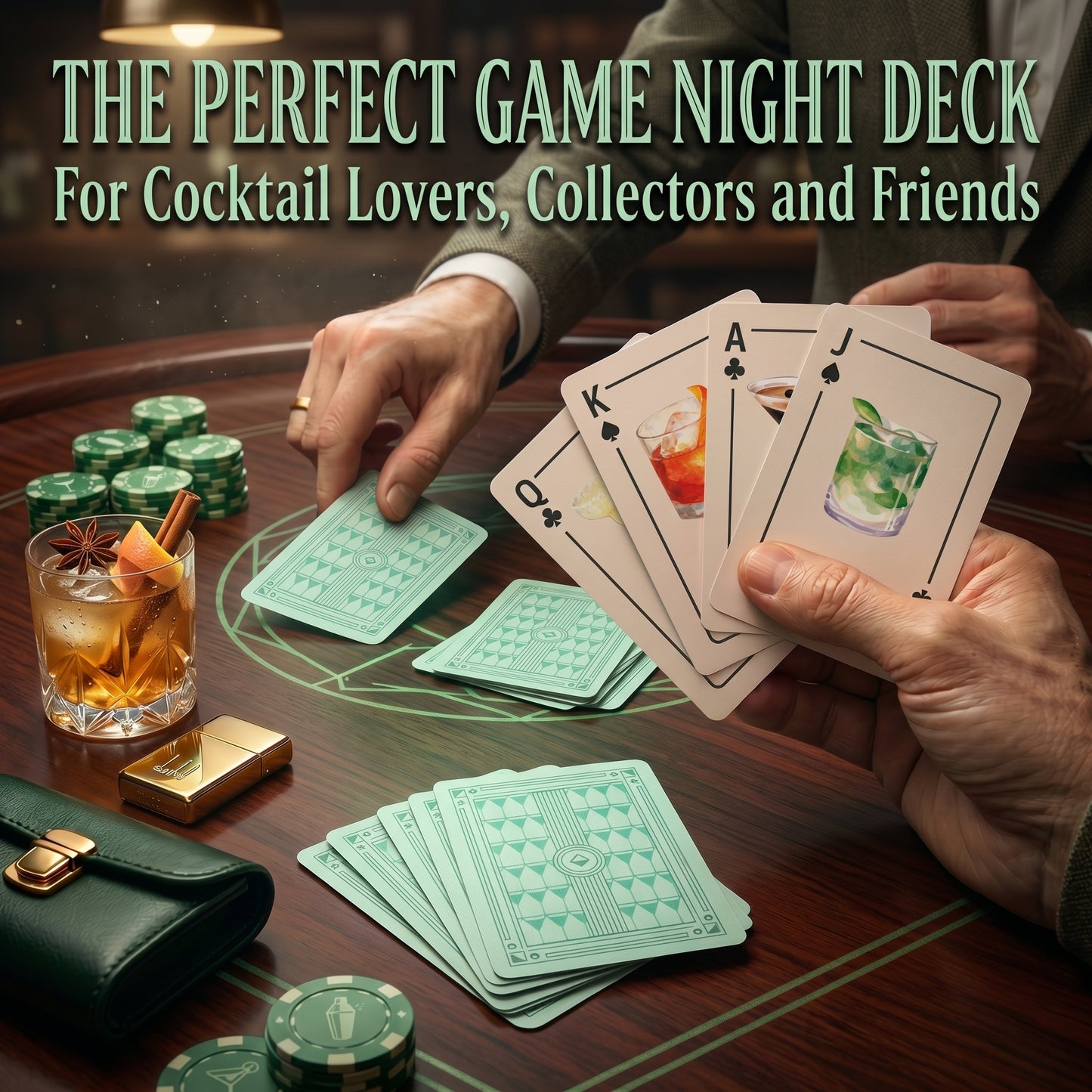 Cocktail Edition Premium Playing Cards – Shuffle Club
