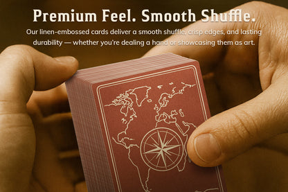 The Shuffle Club Co. – Travel Edition Playing Cards (Standard)