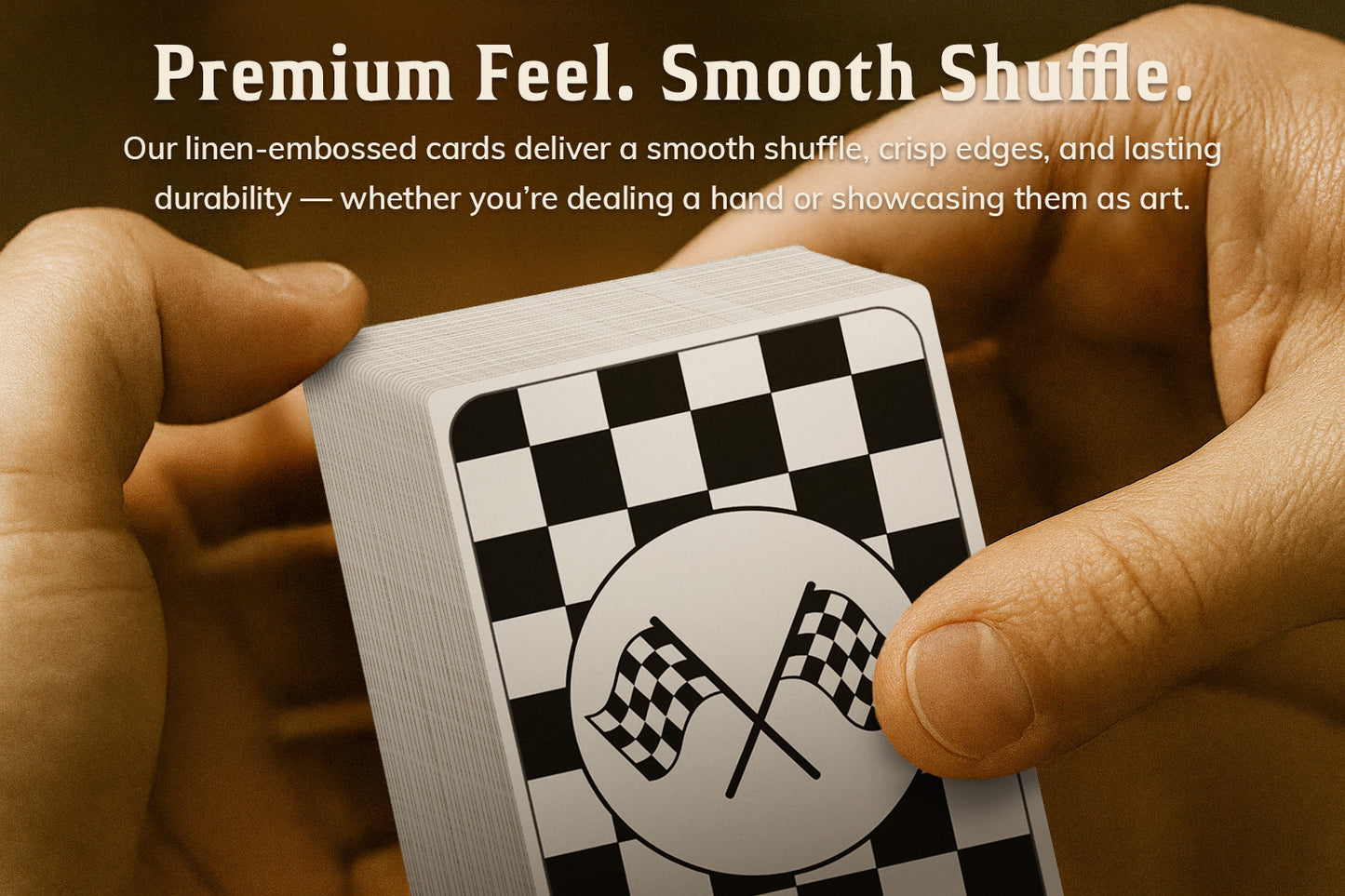 Auto Playing Cards – Classic Cars Deck with Retro Automotive Illustrations & Premium Stock