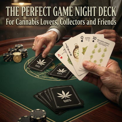 Shuffle Club Co Cannabis Playing Cards – Empire Rolling Edition | Premium Adult Poker & Blackjack Cards for Collectors & Game Night