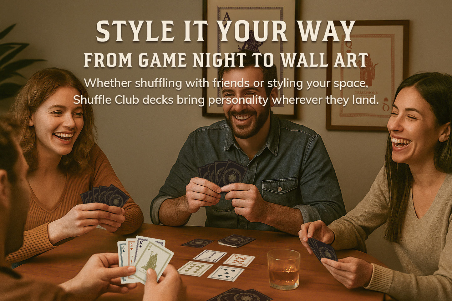 The Shuffle Club Co. – Mythology Edition Playing Cards (Standard)