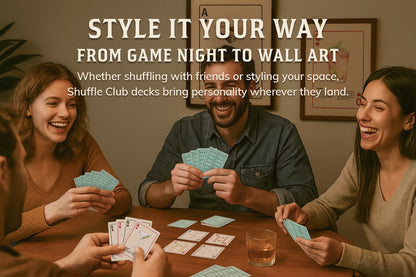 Cocktail Playing Cards – Classic Drinks, Bold Design