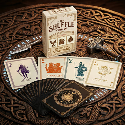 The Shuffle Club Co. – Mythology Edition Playing Cards (Standard)