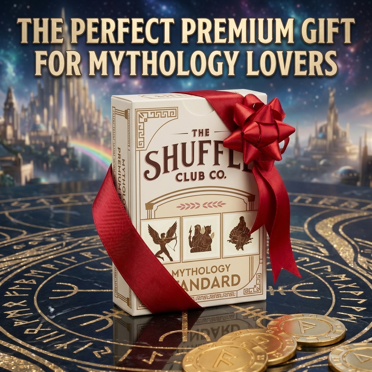 The Shuffle Club Co. – Mythology Edition Playing Cards (Standard)