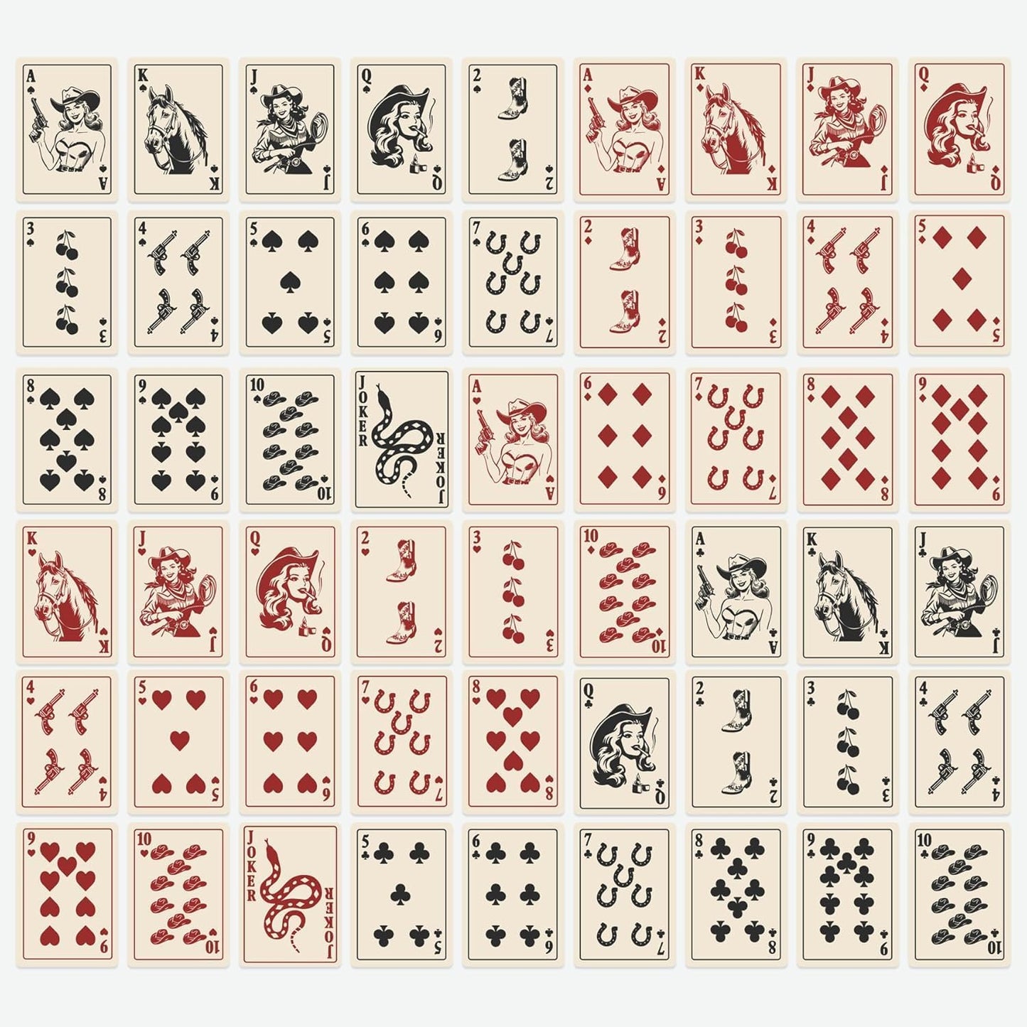 Western Edition Premium Playing Cards – Shuffle Club
