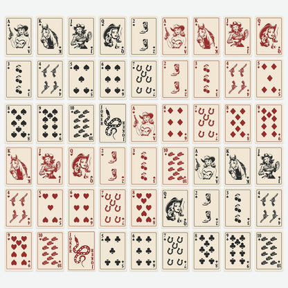Western Edition Premium Playing Cards – Shuffle Club