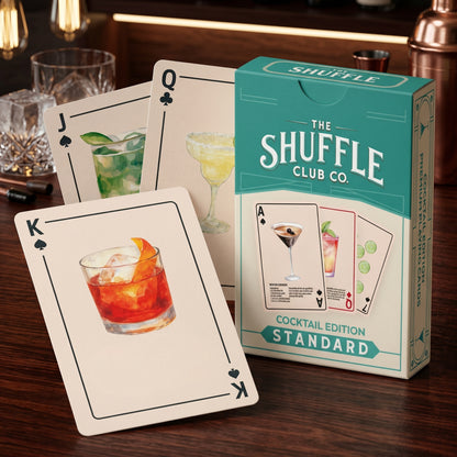 Cocktail Edition Premium Playing Cards – Shuffle Club