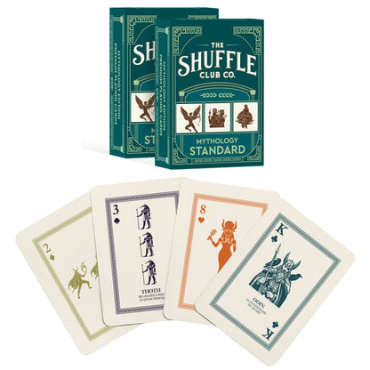 The Shuffle Club Co. – Mythology Edition Playing Cards (Standard)