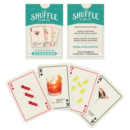 Cocktail Edition Premium Playing Cards – Shuffle Club