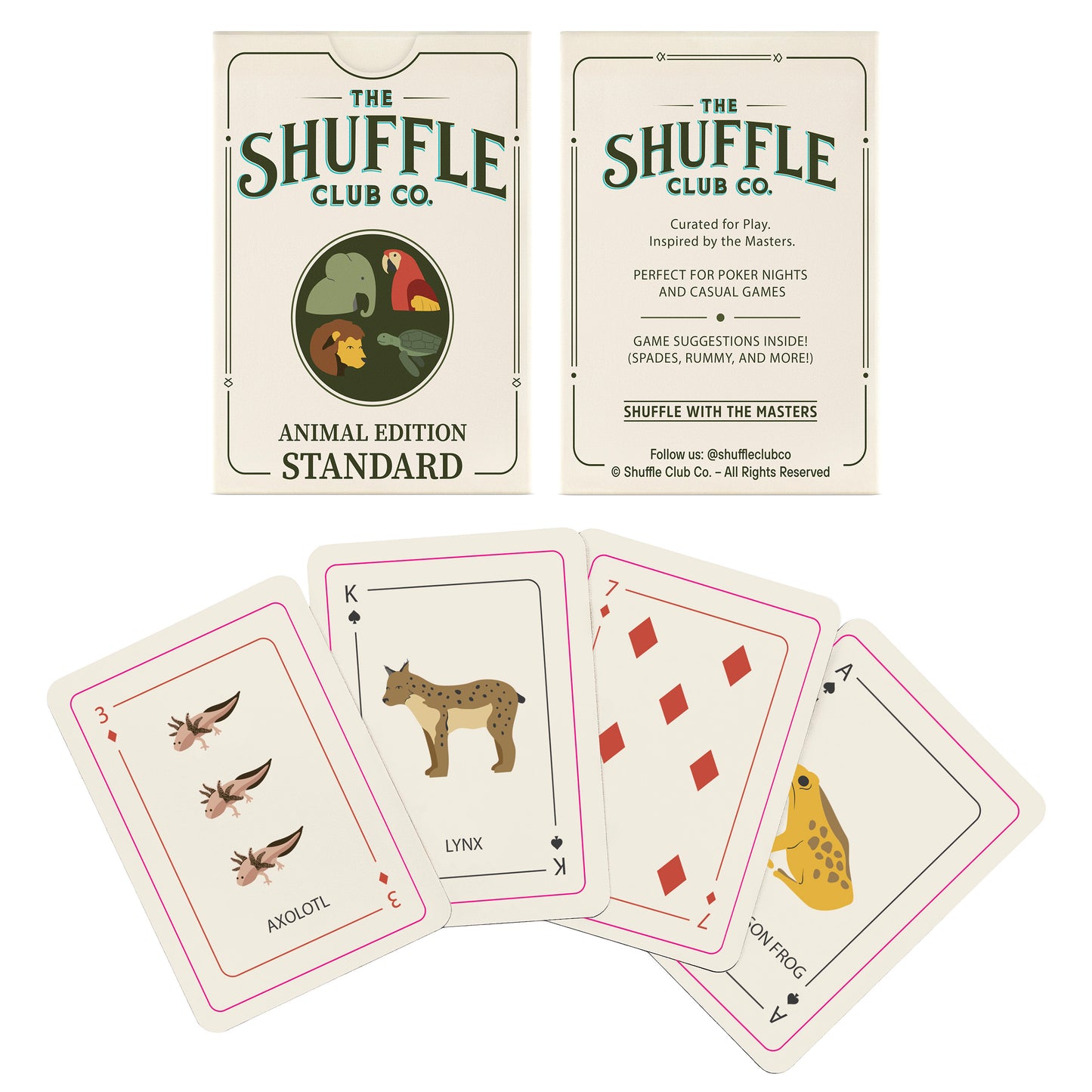 Animal Themed Playing Cards (Standard)