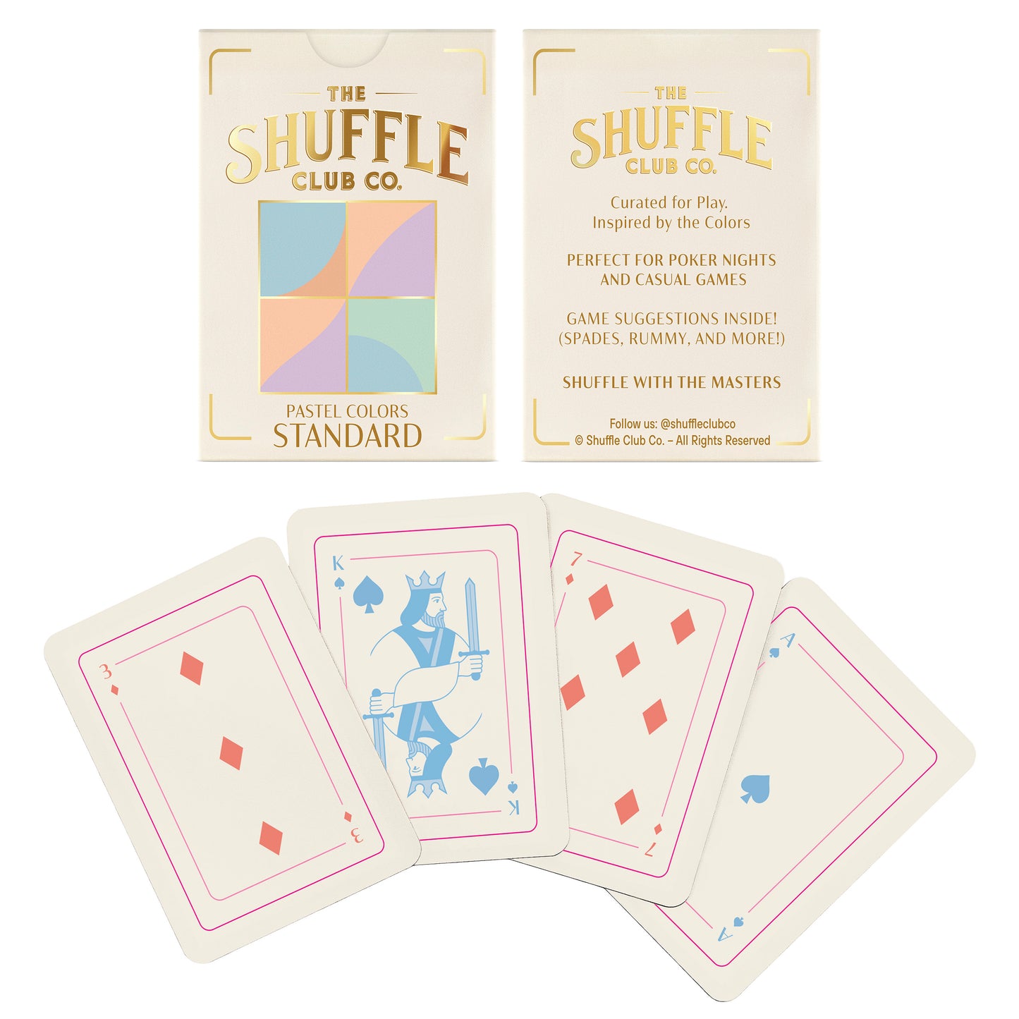 Pastel Colored Playing Cards (Standard)