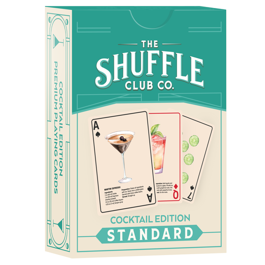 Cocktail Playing Cards – Classic Drinks, Bold Design