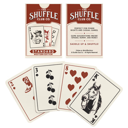 Western Edition Premium Playing Cards – Shuffle Club