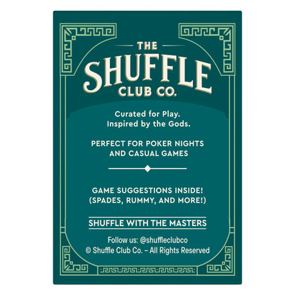 The Shuffle Club Co. – Mythology Edition Playing Cards (Standard)