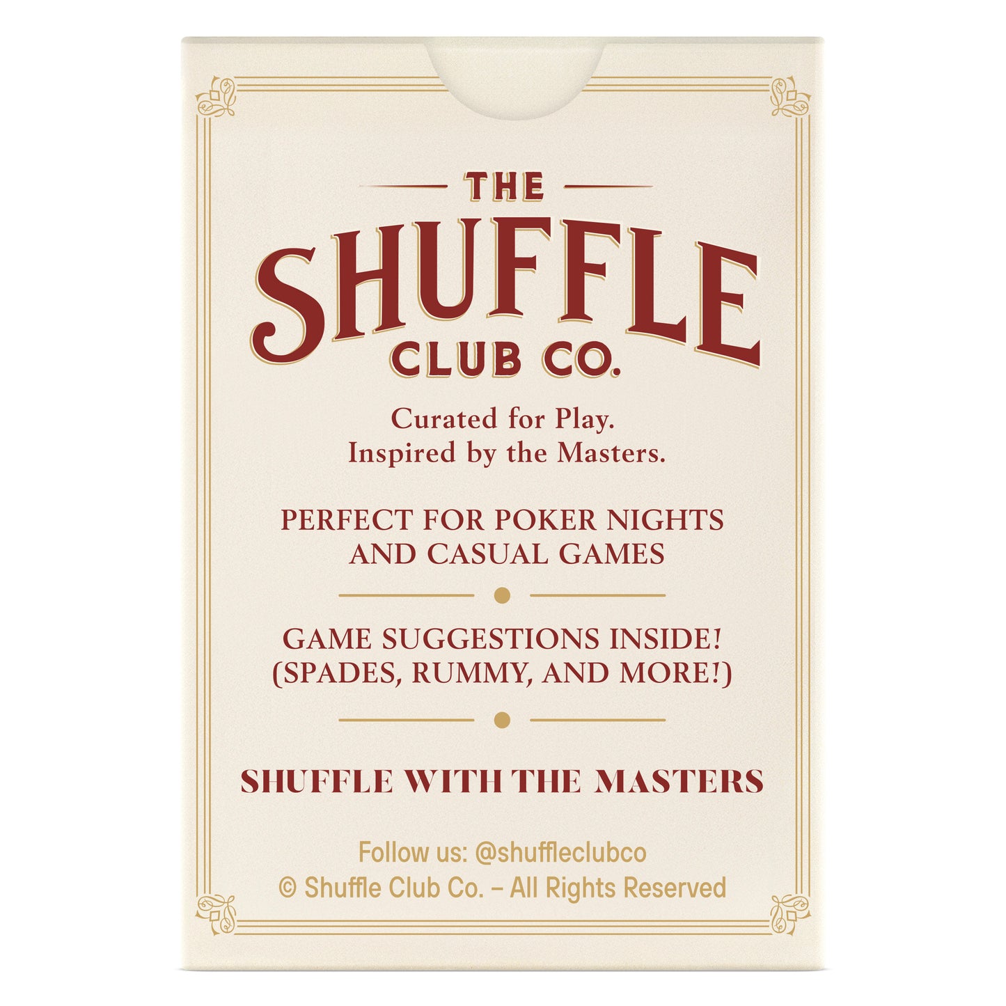 Fine Art Edition Playing Cards