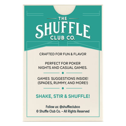 Cocktail Playing Cards – Classic Drinks, Bold Design