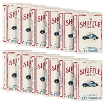 Auto Playing Cards – Classic Cars Deck with Retro Automotive Illustrations & Premium Stock