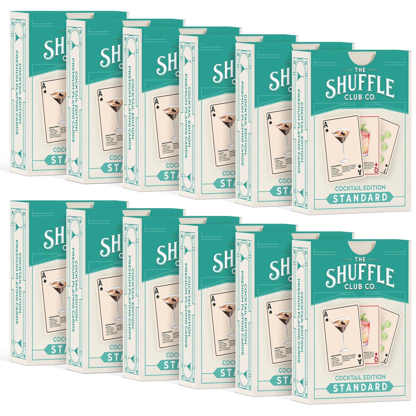 Cocktail Playing Cards – Classic Drinks, Bold Design