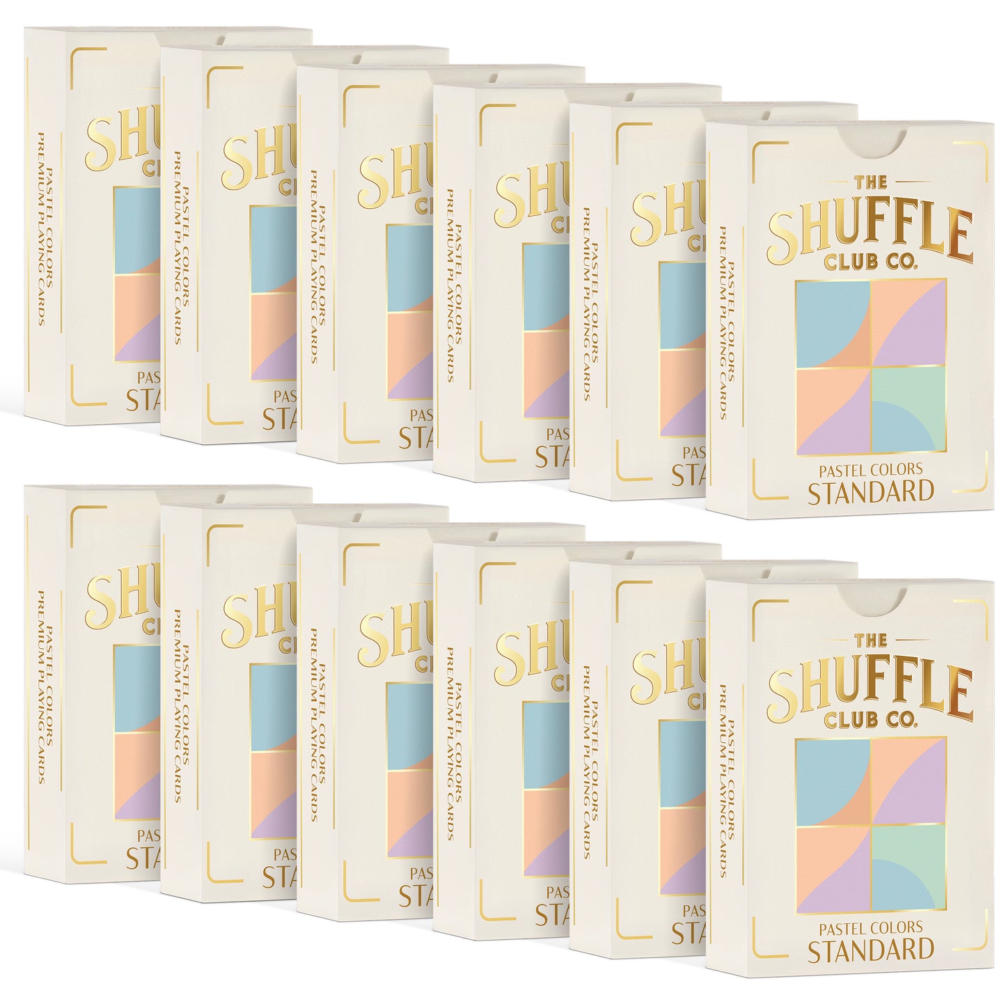 Pastel Colored Playing Cards (Standard)