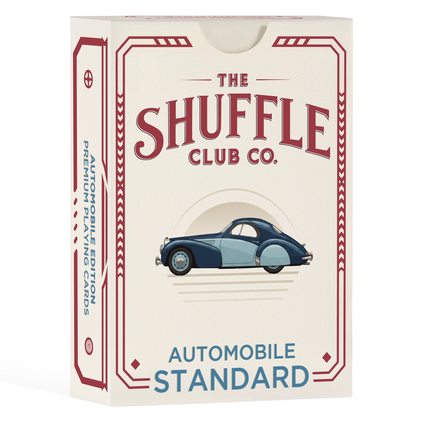 Auto Playing Cards – Classic Cars Deck with Retro Automotive Illustrations & Premium Stock