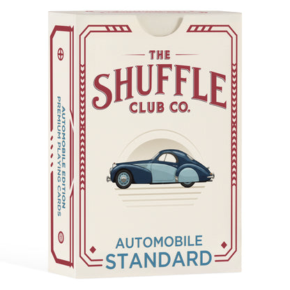 Auto Playing Cards – Classic Cars Deck with Retro Automotive Illustrations & Premium Stock