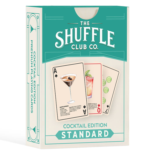 Cocktail Playing Cards – Classic Drinks, Bold Design