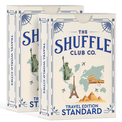 The Shuffle Club Co. – Travel Edition Playing Cards (Standard)