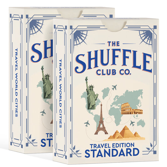 The Shuffle Club Co. – Travel Edition Playing Cards (Standard)