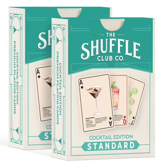 Cocktail Playing Cards – Classic Drinks, Bold Design