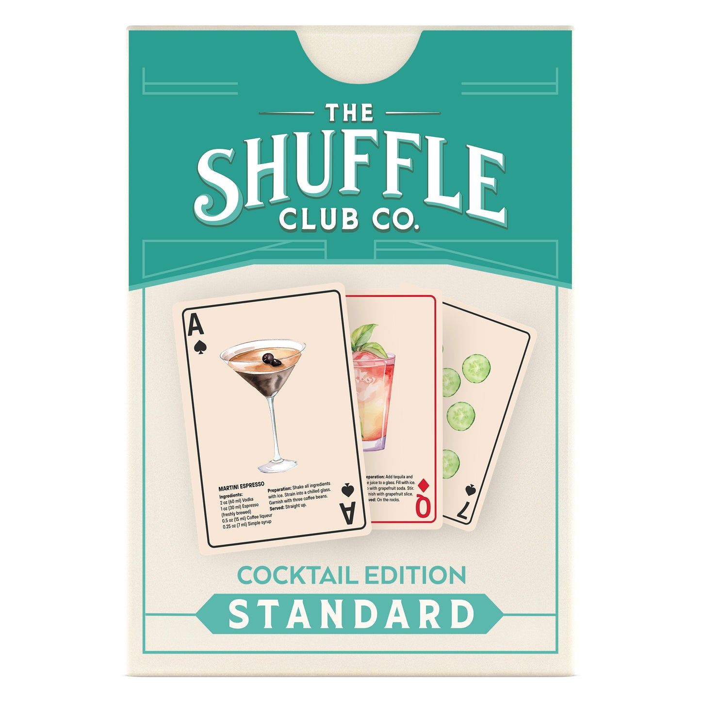Cocktail Playing Cards – Classic Drinks, Bold Design