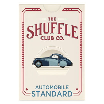 Auto Playing Cards – Classic Cars Deck with Retro Automotive Illustrations & Premium Stock