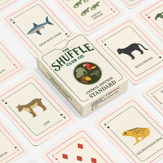 Shuffle Club Animal Playing Cards – Standard