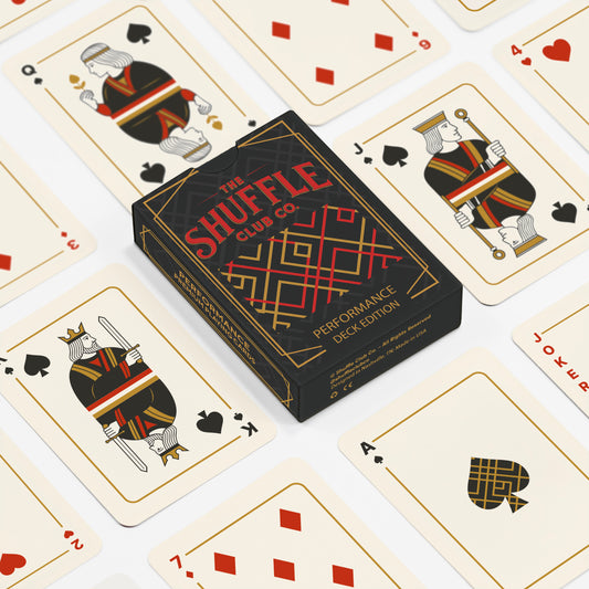 Shuffle Club Performance Playing Cards – High-Precision Deck for Cardistry & Magic