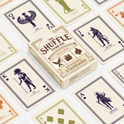 The Shuffle Club Co. – Mythology Edition Playing Cards (Standard)