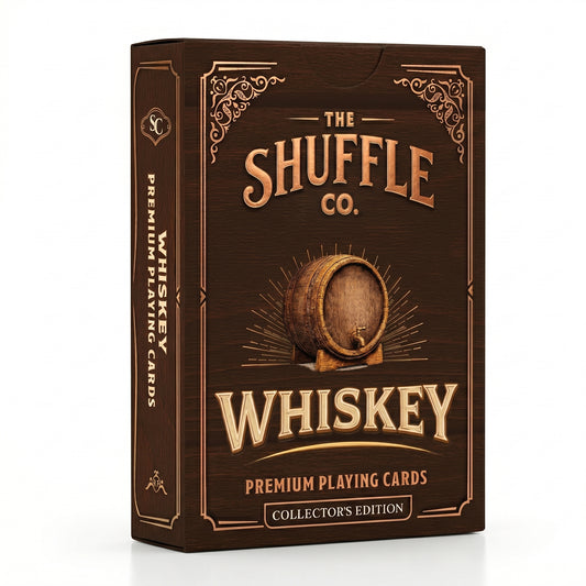 Bourbon Playing Cards – Whiskey & Distillery Illustrated Card Deck | Poker Size Playing Cards for Whiskey Lovers | Unique Gift for Bourbon Collectors & Cocktail Enthusiasts